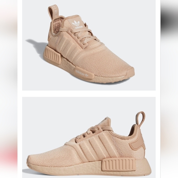 Womens Adidas NMD_R1 Shoes Ash Pearl Size 8 - Picture 2 of 16